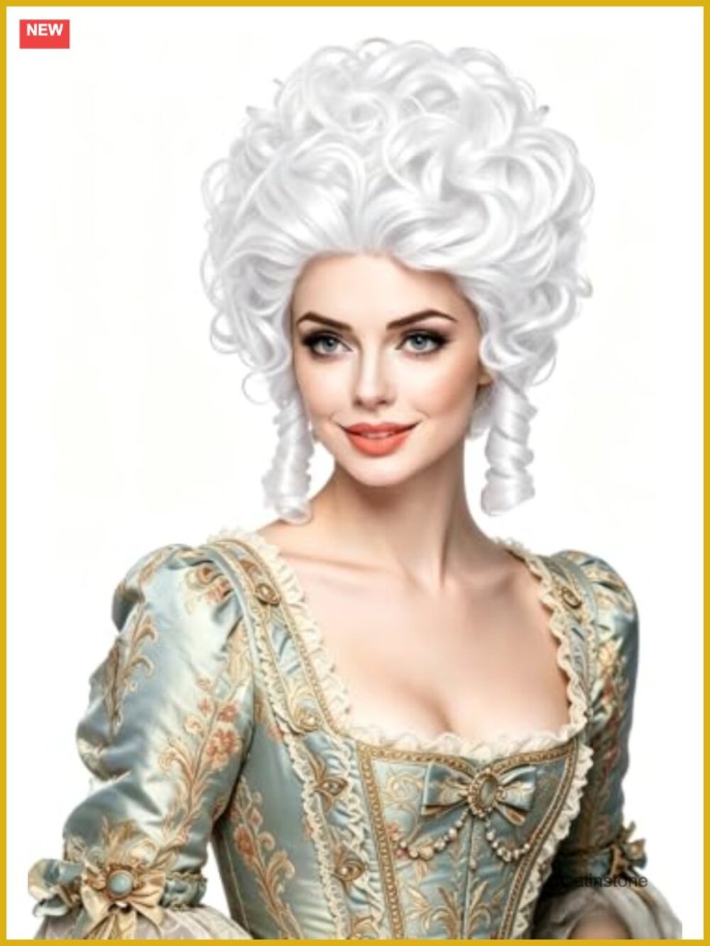 Short Curly Wavy Wig Big Bouffant Beehive 70s 80s Costume Cosplay Party
